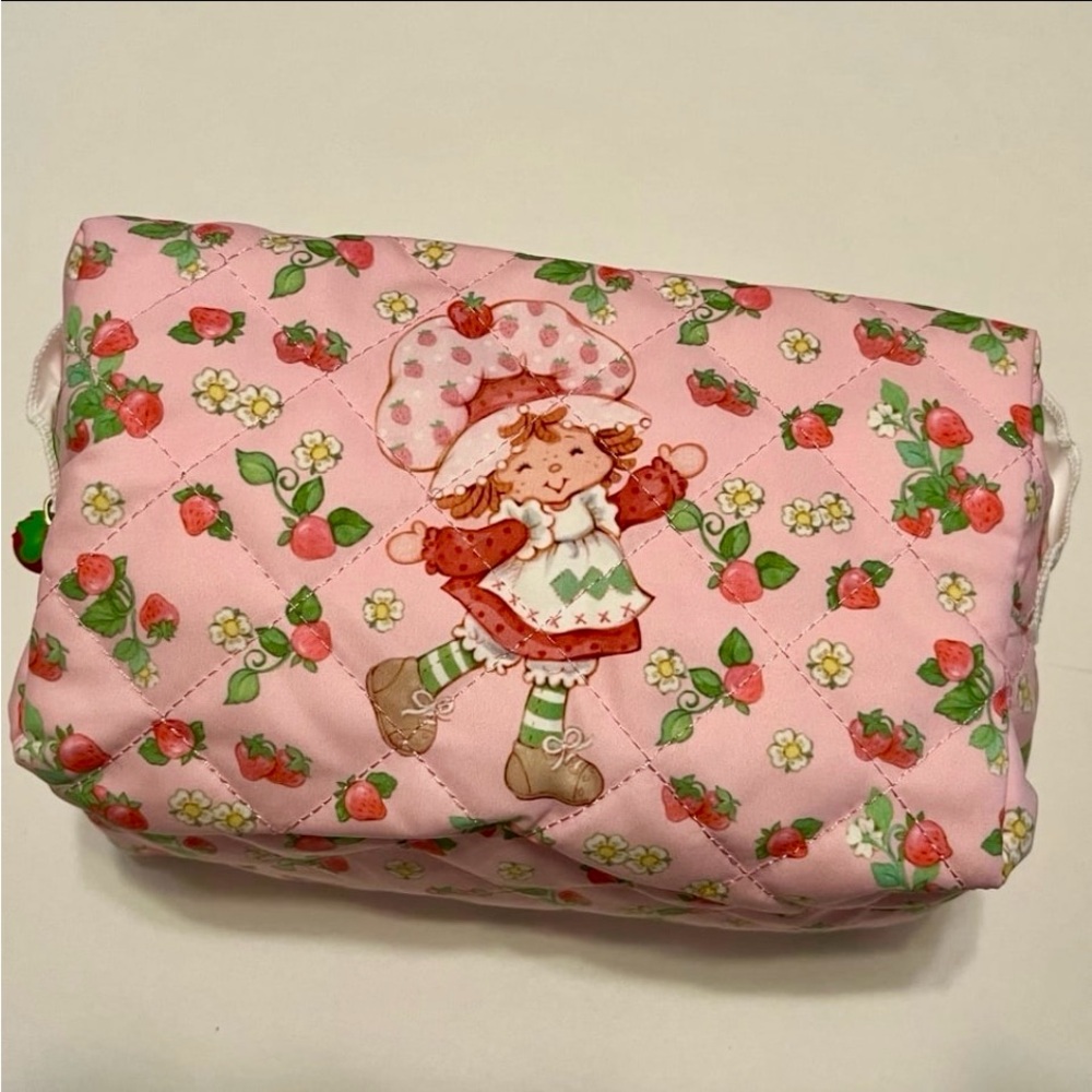 Strawberry Shortcake Cosmetic, Makeup, Storage, Travel Bag, NEW, Licensed